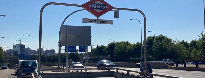 Metro Cartagena is one of Paradas de Metro en Madrid.
