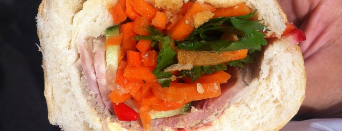 Sunny's Bakery is one of Vietnamese pork roll (banh mi) all over Melbourne.
