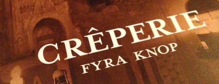 Crêperie Fyra Knop is one of Stockholm, Sweden.