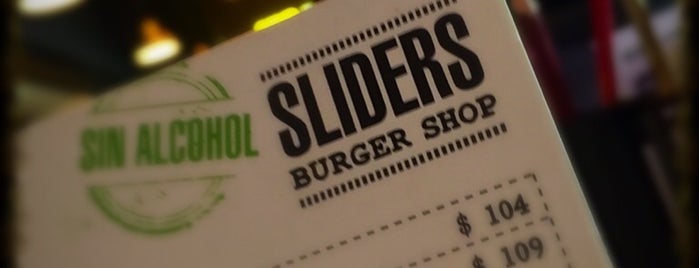 Sliders is one of There's no we in food.