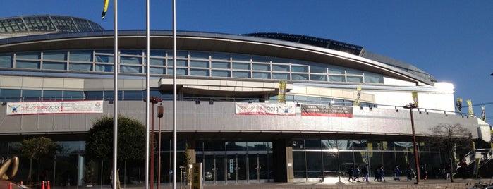 Machida Gymnasium is one of I visited the Stadiums in the World.