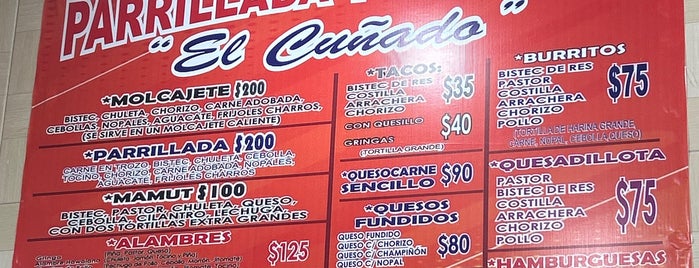 Tacos el Cuñado is one of Preferidos!!!.