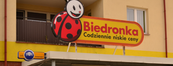 Biedronka is one of Białystok <3.