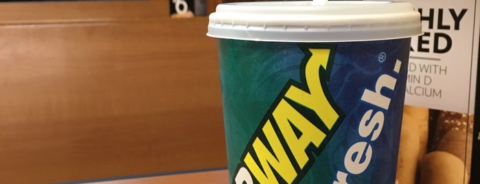 SUBWAY is one of Favorites.