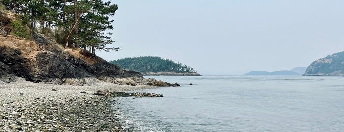 Deception Pass Park is one of Whidbey Island.