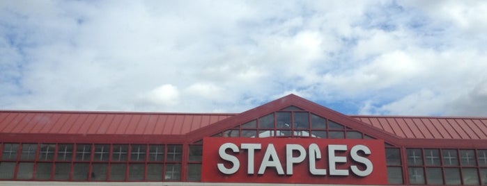 Staples is one of Rockville.