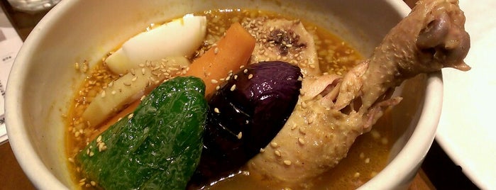 Soup Curry SHANTi is one of 東京近郊のスープカレー屋.