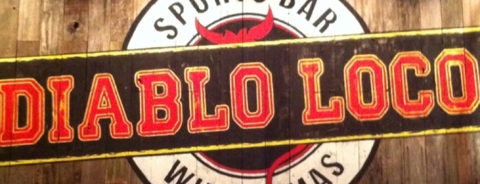 Diablo Loco Sports Bar is one of Places to chill.