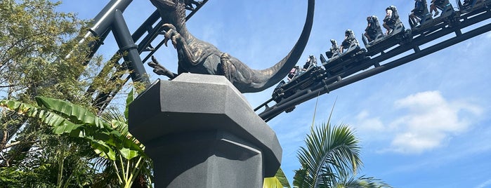 Jurassic World VelociCoaster is one of Orlando FL.
