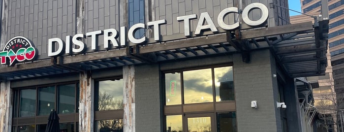 District Taco is one of Downtown Silver Spring Restaurants.