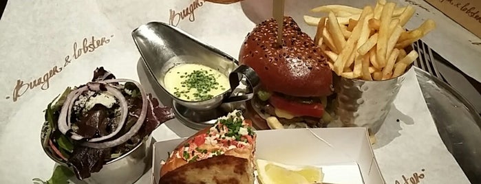 Burger & Lobster is one of Sophie 님이 좋아한 장소.