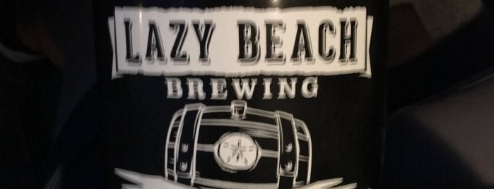 Lazy Beach Brewery is one of Tempat yang Disukai Chris.