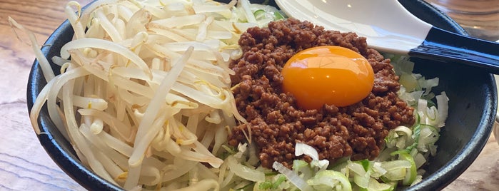 Doraichi is one of 汁なし坦々麺.