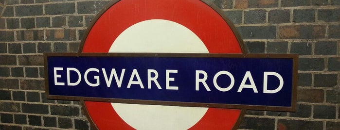 Edgware Road London Underground Station (Bakerloo line) is one of London.