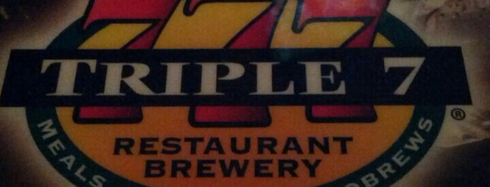Triple 7 Restaurant & Brewery is one of Craft on Draft.