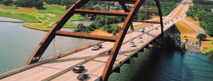 360 Bridge (Pennybacker Bridge) is one of Austin, TX.
