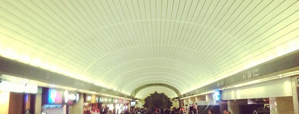 New York Penn Station is one of NYC & Washington DC.