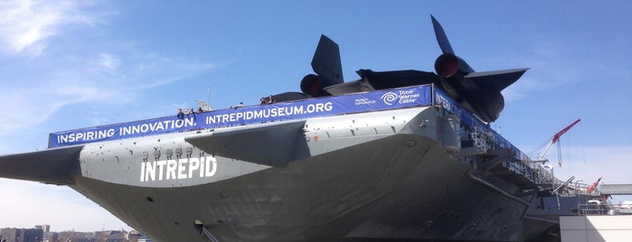 Intrepid Sea, Air & Space Museum is one of Locations of the SR-71 Blackbird Family.