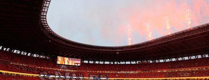 国立競技場 is one of I visited the Stadiums in the World.