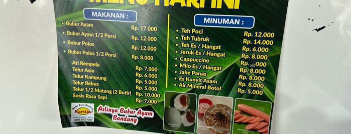 Bubur Ayam Bandung Kartika is one of Guide to Samarinda's best spots.