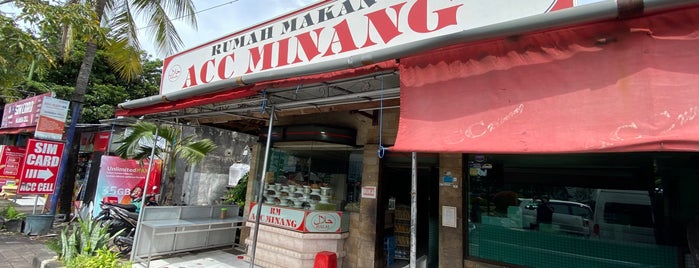 Rumah Makan Padang ACC Minang is one of Kuliner.