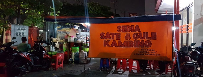 Sate & Gule Kambing Kantor Pos Pucang is one of my favorit place.