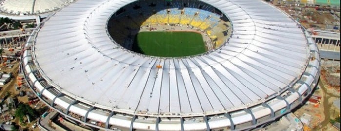 Maracanã Stadyumu is one of 2014 FIFA World Cup Stadiums.