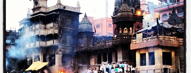 Manikarnika Ghat - Burning Ghat is one of ada goes to india.