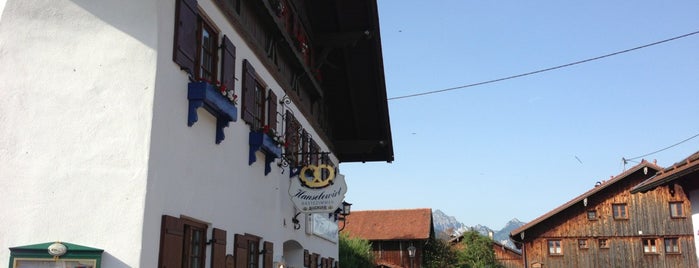 Hotel Hanselewirt Schwangau is one of 바다 건너.