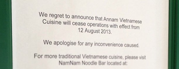 Annam Vietnamese Cuisine is one of Food.