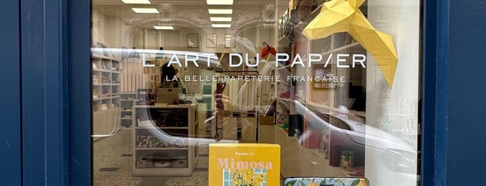 L'art du papier is one of Paris.