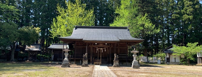 鮎貝八幡宮 is one of 別表神社 東日本.