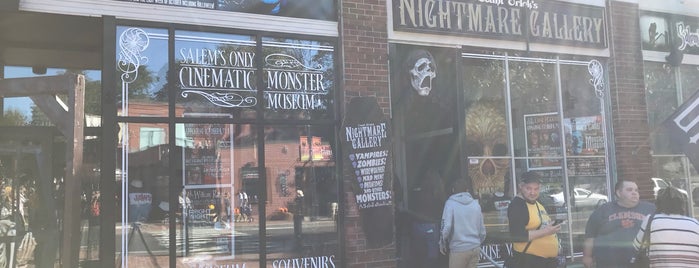 Count Orlock's Nightmare Gallery is one of Salem.