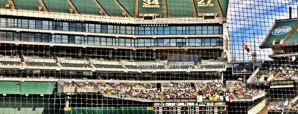 Oakland-Alameda County Coliseum is one of SF Visit.