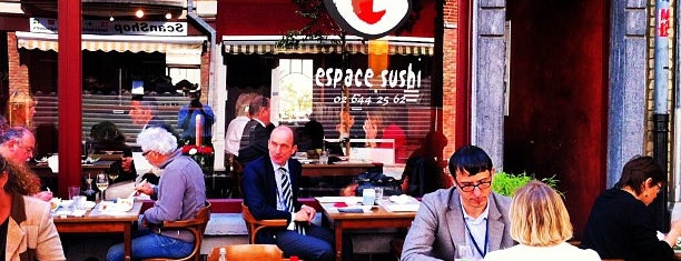 Espace Sushi is one of Nice spots around Jourdan Square.
