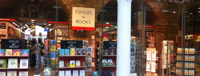 Foyles is one of Been here too.