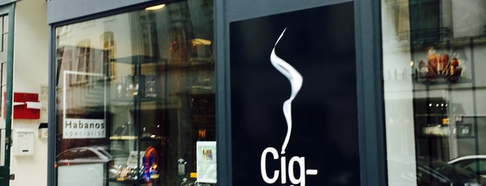 Cig-Art is one of Cigar Lounges in Brussels.