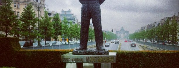 Montgomery is one of Statues de Bruxelles / Standbeelden van Brussel.