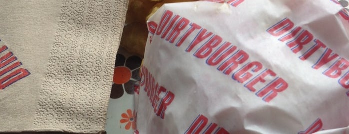 Dirty Burger is one of Lugares favoritos de Rob.