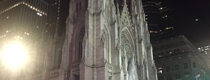 St. Patrick's Cathedral is one of NYC.
