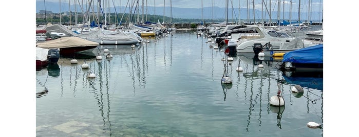 Port des Eaux-Vives is one of Geneva.