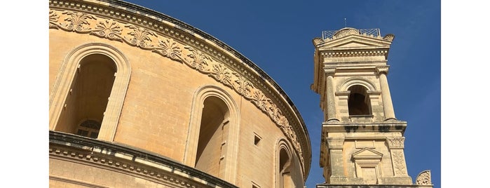 Rotunda of St Marija Assunta (The Mosta Dome) is one of Malta.