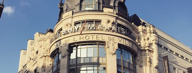 BHV Marais is one of Paris, France 2015.