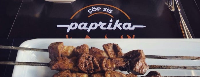 Paprika Çöp Şiş is one of Ankara Gourmet #1.