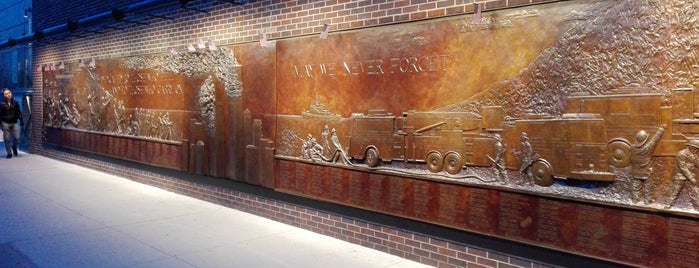 FDNY Memorial Wall is one of NYC.