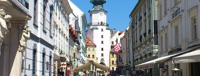 St. Michael's Gate is one of Bratislava.
