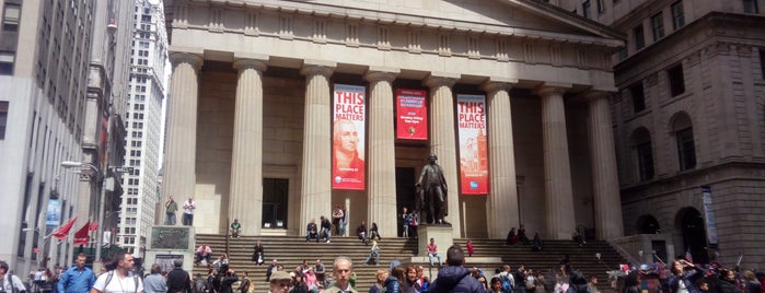 Federal Hall National Memorial is one of NYC.