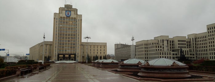 Площадь Независимости is one of Беларусь 11/2017.