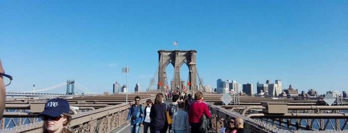 Brooklyn Bridge Promenade is one of NYC.