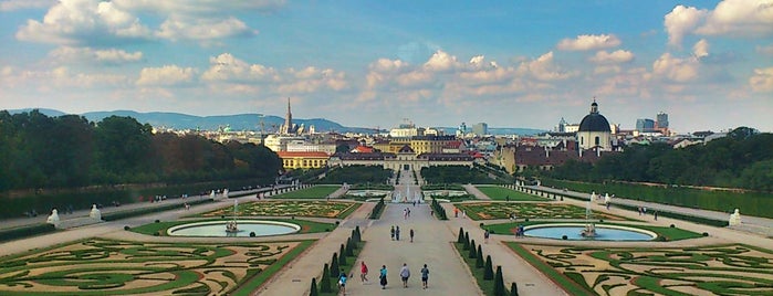 Schlossgarten Belvedere is one of Austria.